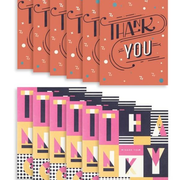 MILIKO UNIQUE DESIGN THANK YOU CARD (3 BOXES SET) - Picture 3 of 7